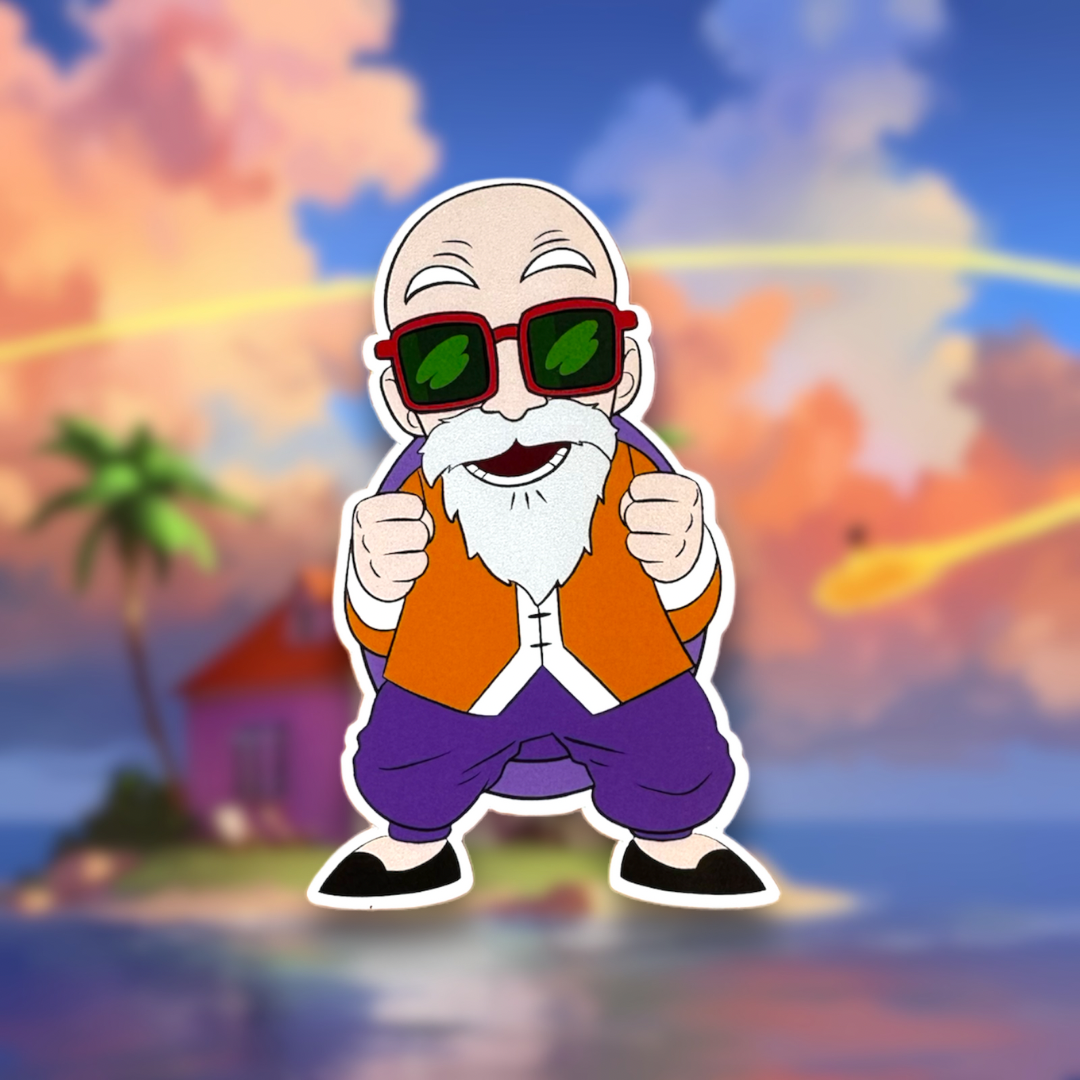 Master Roshi Sticker