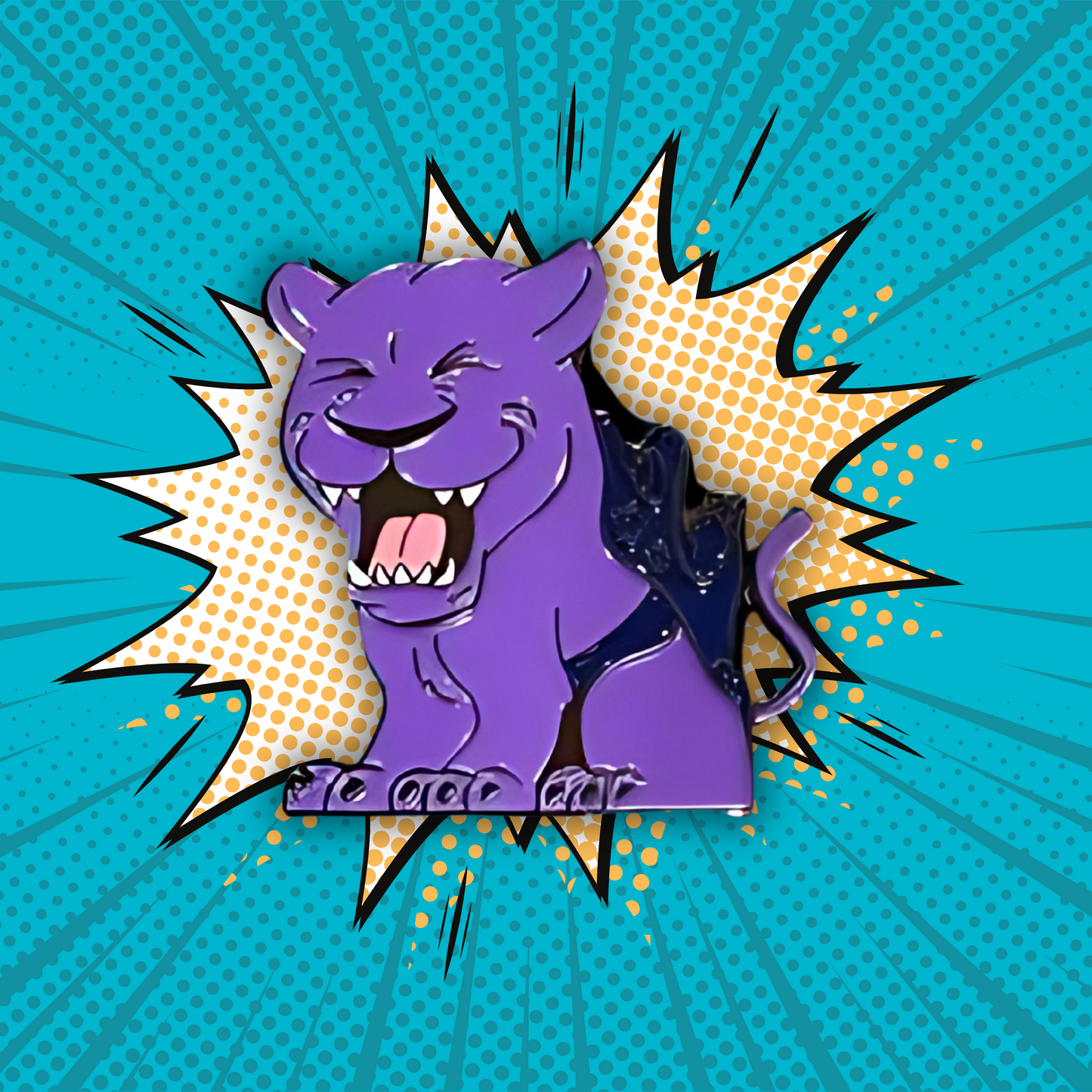 Panthor Enamel Pin